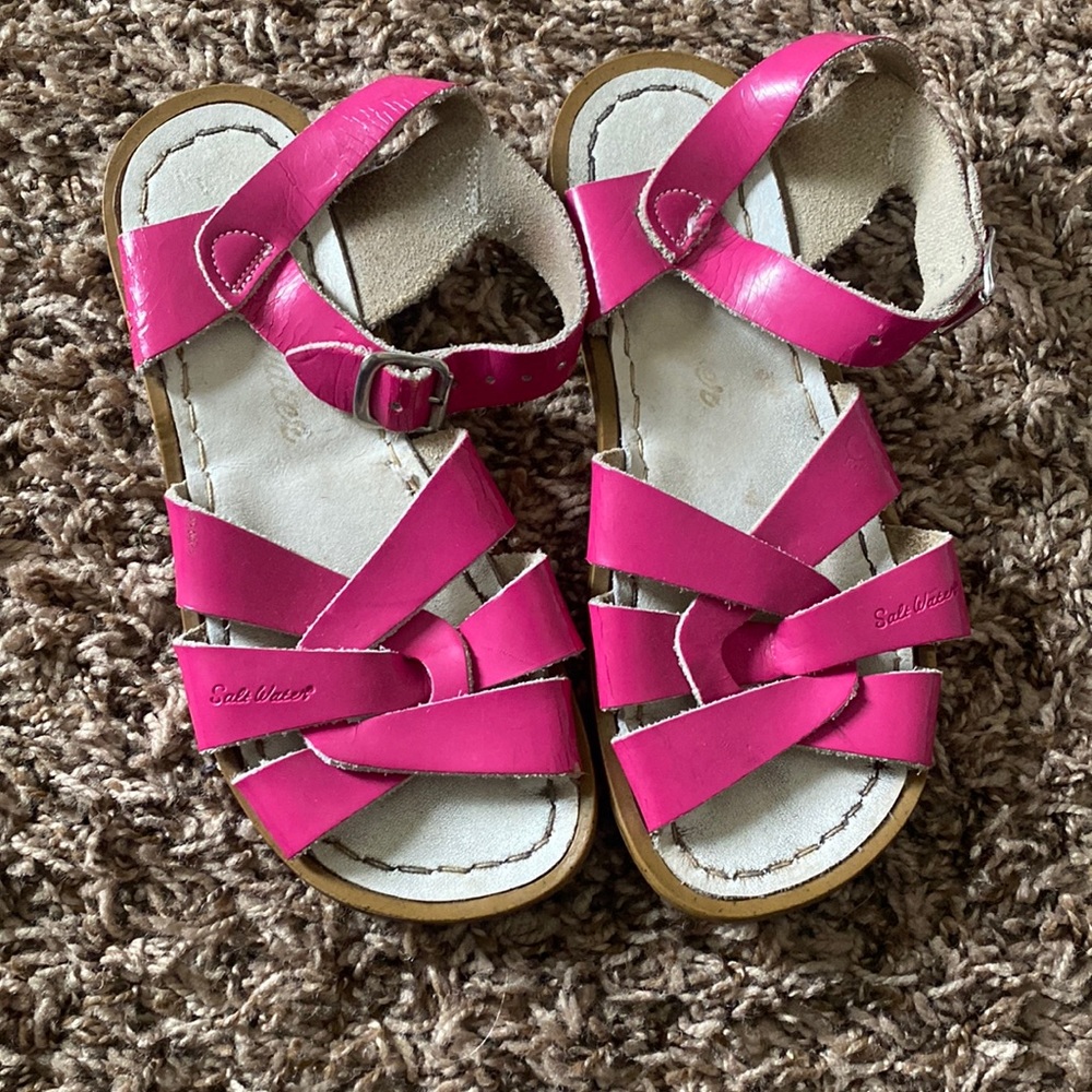 Girls Salt water sandals size 12
